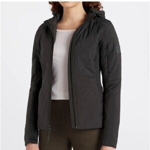 MPG Polar Puffer Jacket Black Large Water Resistant NWT